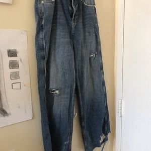 Free People high waisted jeans new with tags